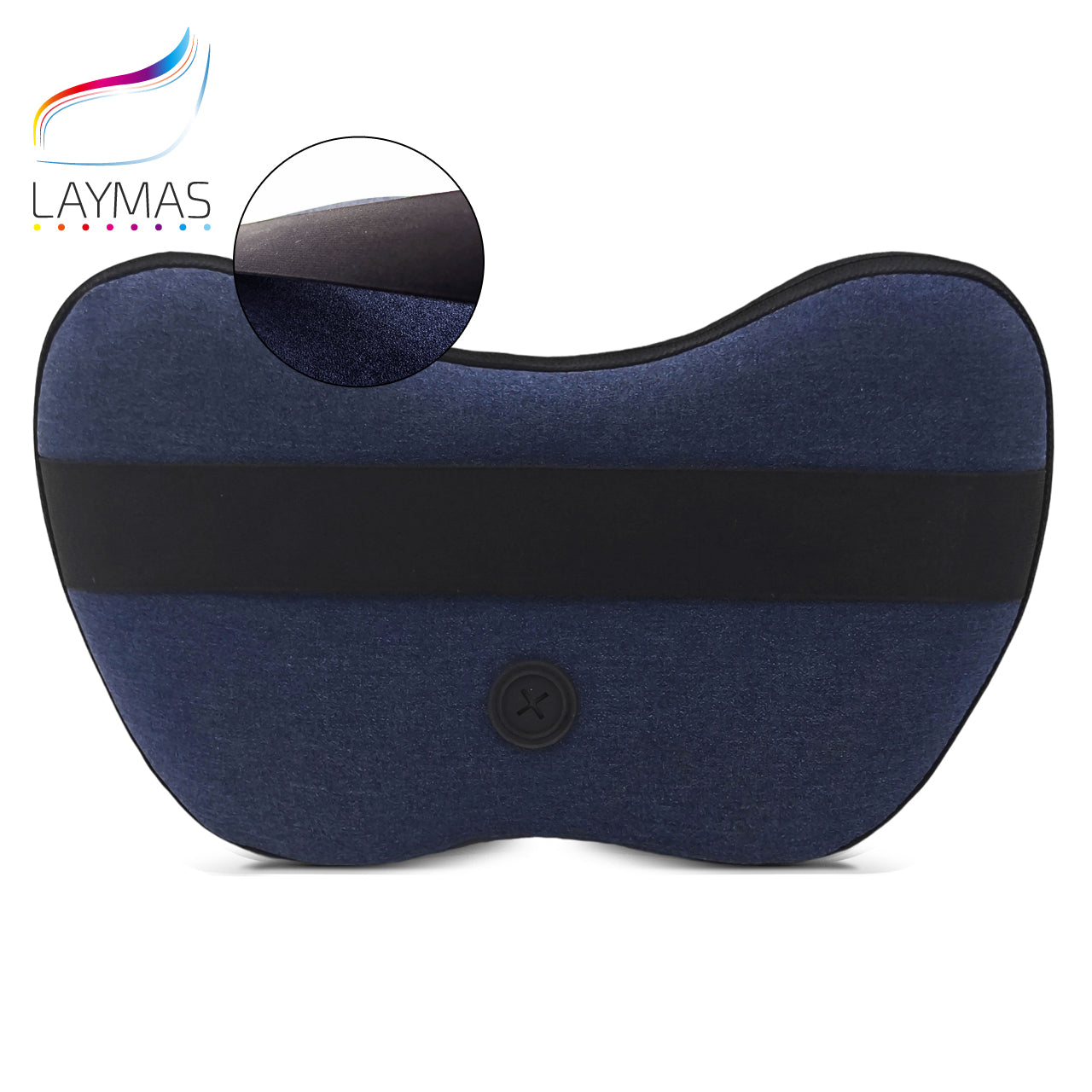 1pc Heating Neck Massager For Back And Neck With Deep Tissue Kneading, Electric Back Massage Pillow For Muscle Pain Relief, Use At Home Car Office