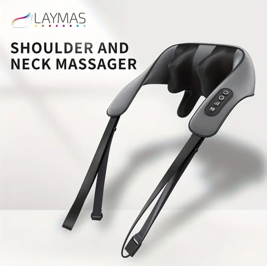 Thermal Neck, Shoulder and Back Massager - Newly upgraded acupressure massager, S flagship version